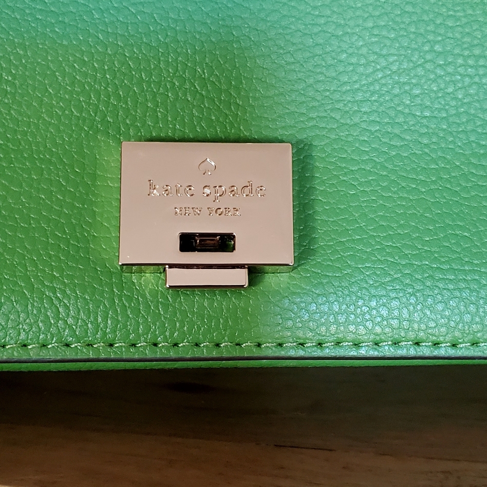 Kate Spade Patterson Dr. Turtle Green Convertible Mini Bag, NWT - Picture 8 of 16